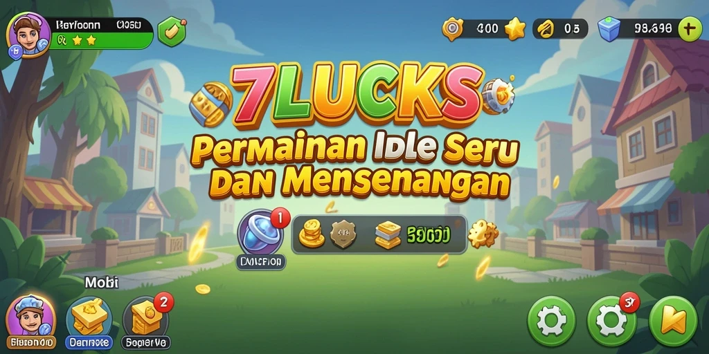 Tampilan gameplay menarik dari 77LUCKS yang memukau.