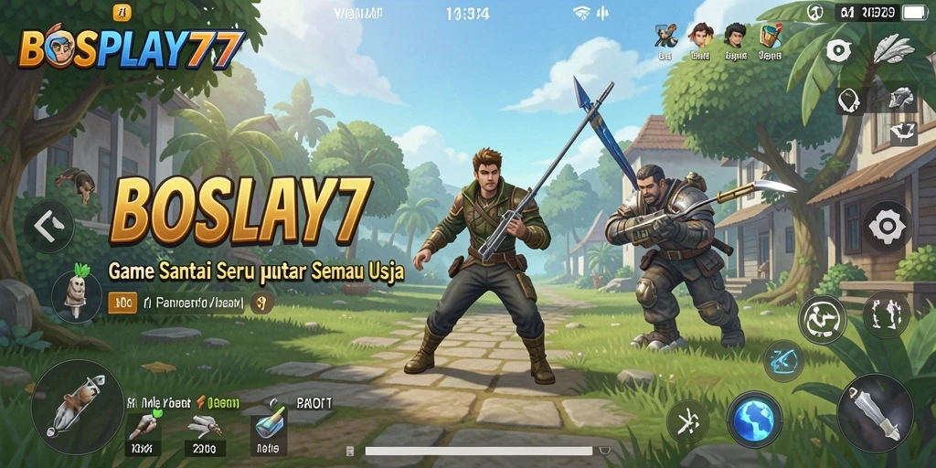 Gameplay BOSPLAY77 yang seru dan menghibur.