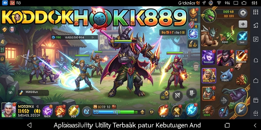 Tampilan antarmuka KODOKHOKI889 yang menarik dan fungsional.