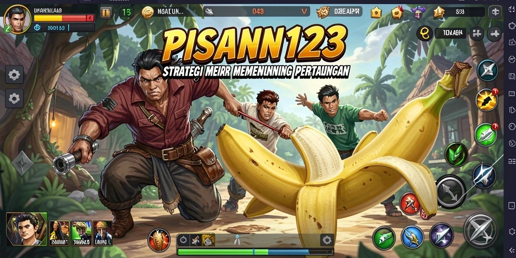 Gameplay seru di PISANG123 dengan pertempuran strategi.