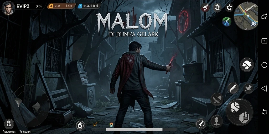 Tampilan gameplay yang menyeramkan dalam RVIP2.