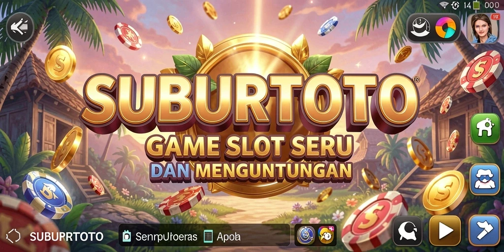 Tampilan menarik dari gameplay SUBURTOTO di layar.