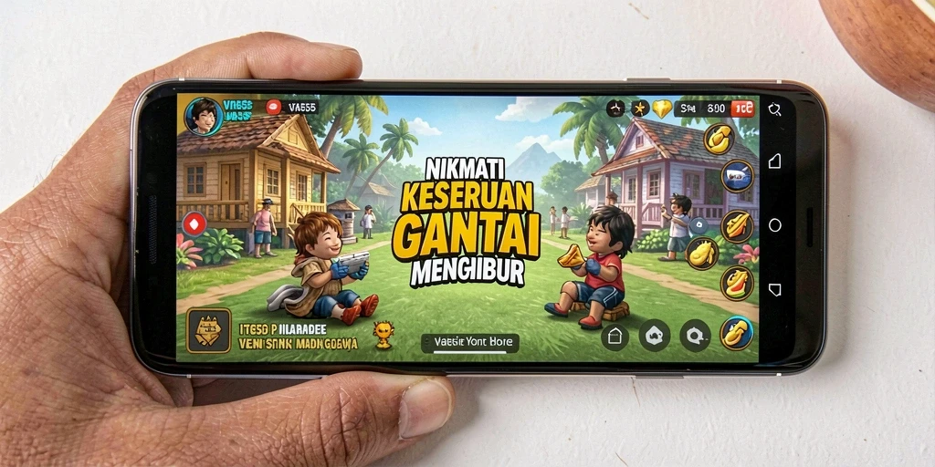 Screenshot VITA555 menampilkan gameplay yang menyenangkan dan interaktif.